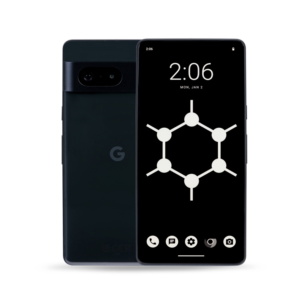 Pixel 7 128GB Zwart, inclusief oplader