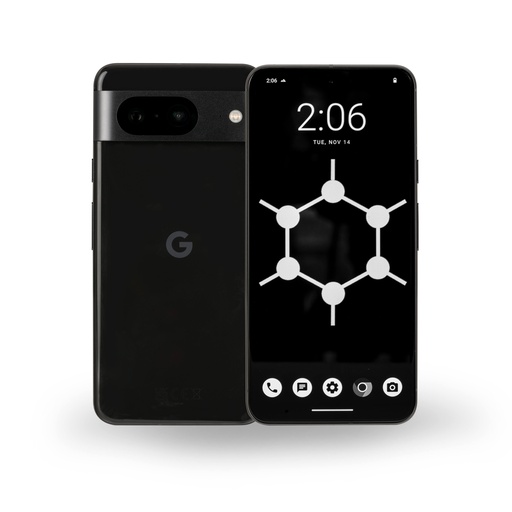 Pixel 8 128GB Zwart 5G, inclusief oplader